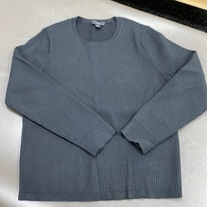 EUC Black Large J Crew Ribbed Sweater